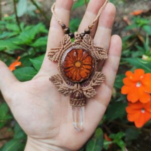 Joyería en macrame