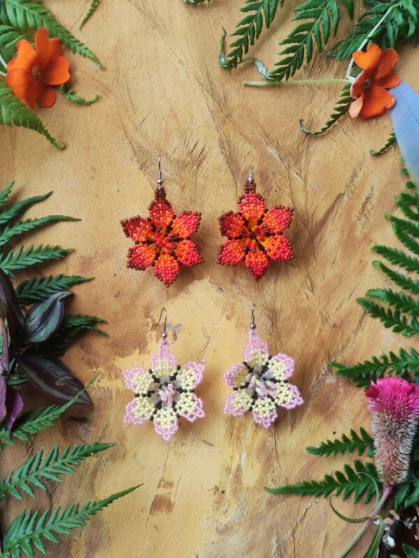Aretes flor