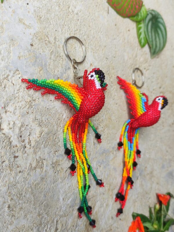 Llavero guacamayo